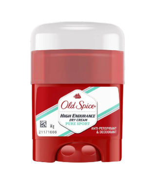 Old Spice High Endurance Dry Cream Pure Sport Deodorant 14 g