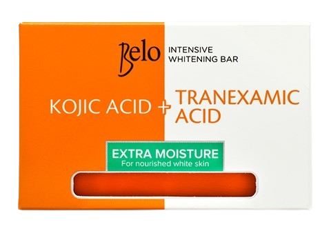 Belo Kojic Acid + Tranexamic Acid Extra Moisture Whitening Bar Soap 65g