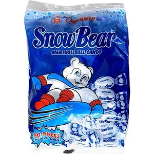 Snowbear Menthol Ball Candy (50 candies)