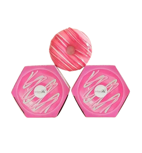 Brilliant Skin Donut Eat Soap Pink Vanilla Drizzle 90g