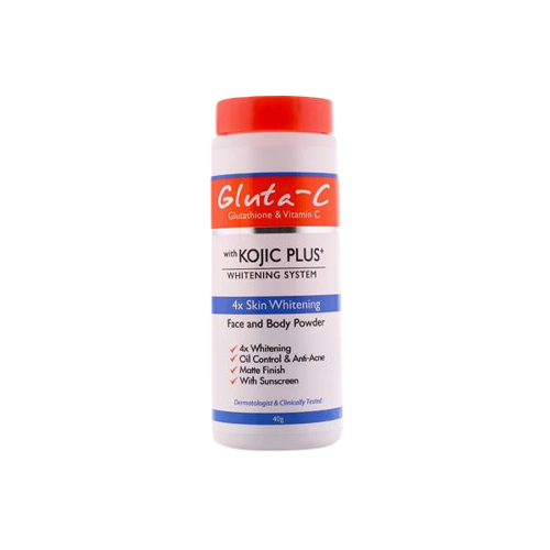 Gluta C with Kojic Plus Face & Body Powder 40 g Gluta C with Kojic Plus Face & Body Powder 40 g