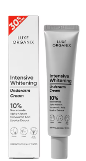 Luxe Organix Intensive Whitening Underarm Cream 40g