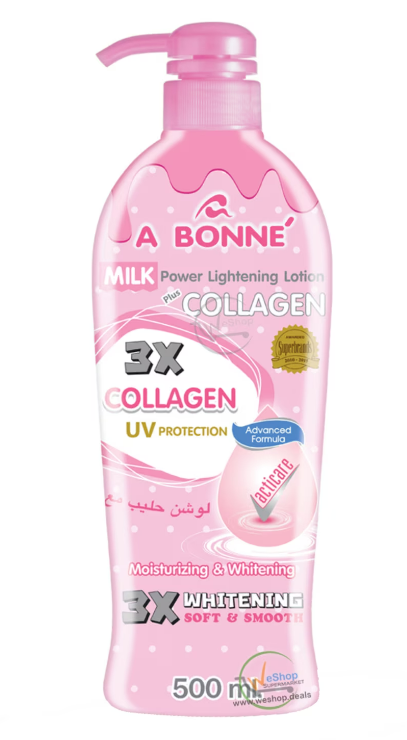 A Bonne' Milk Power Lotion With Collagen 500 mL