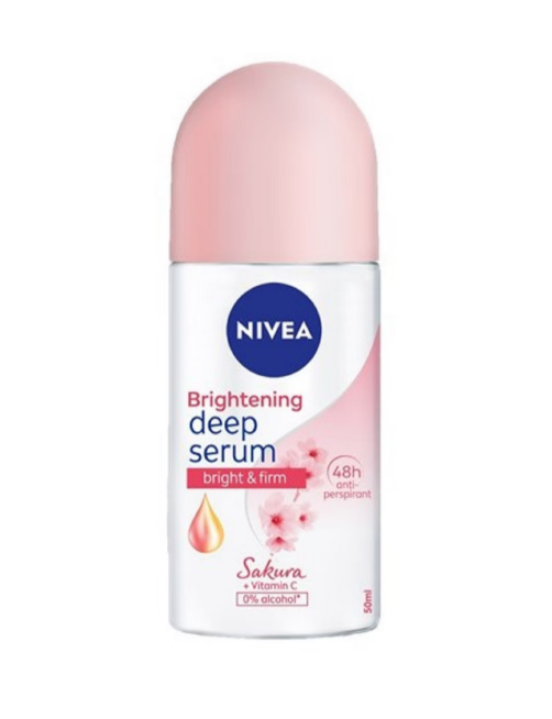 NIVEA Deodorant Brightening Sakura Rose Essence Anti-Perspirant Roll-On 50ml