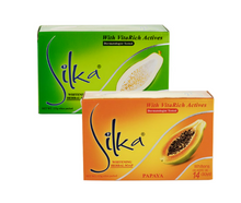 Load image into Gallery viewer, Silka Whitening Papaya Soap 135g
