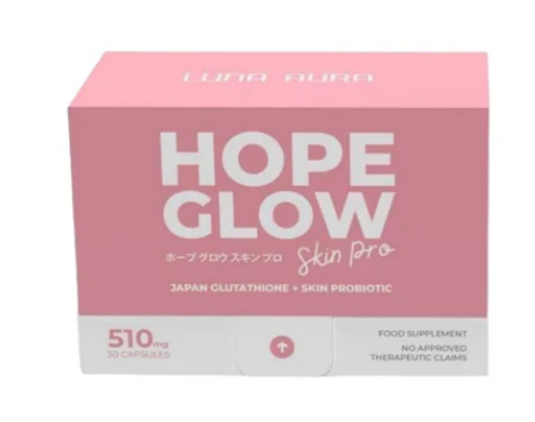 Luna Aura Hope Glow Skin Pro Japan Glutathione + Skin probiotic 30 Capsules