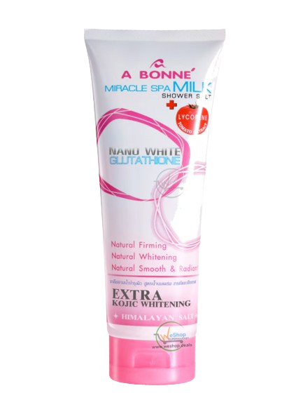 A Bonne' Miracle Spa Milk Shower Salt with Nano Glutathione 350g