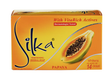Load image into Gallery viewer, Silka Whitening Papaya Soap 135g

