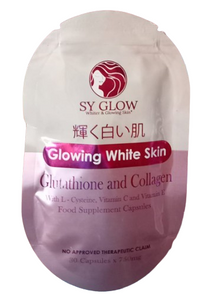 SY Glow Glowing White Skin Gluta and Collagen 30 Capsules