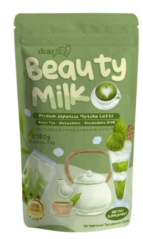 Dear Face Beauty Milk  Premium Japanese Matcha Latte