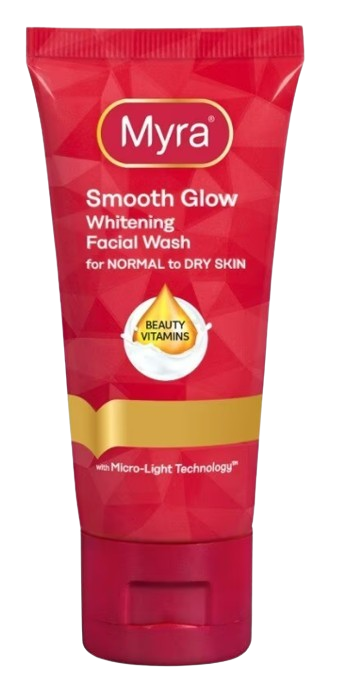 Myra E Smooth Glow Whitening Facial Wash 50 mL