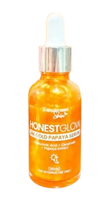 Honest Glow Transformed Skin 24k Gold Papaya Serum 30 mL