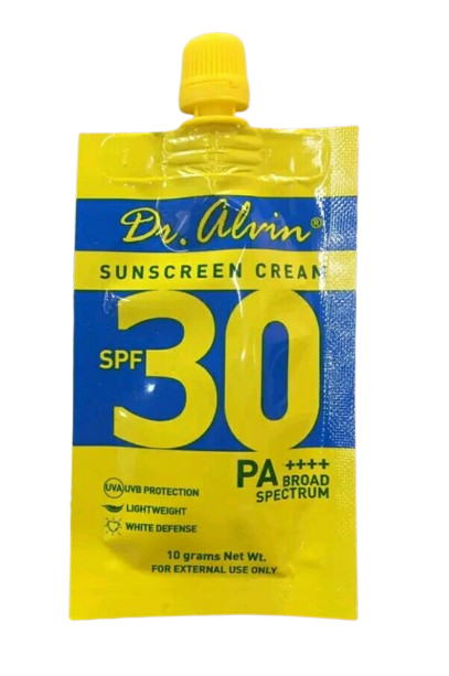 Dr. Alvin Sunscreen Cream SPF30 10g
