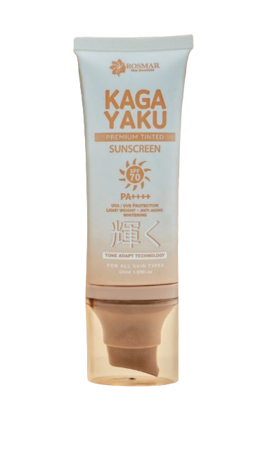 Rosmar Kagayaku Premium Tinted Sunscreen SPF 70 50ml