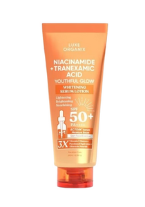Luxe Organix Niacinamide + Tranexamic Acid Whitening Serum Lotion SPF 50 PA++ 200 ml