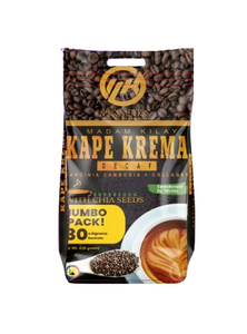 Madam Kilay Kape Krema Decaf Jumbo Pack 30 Sachets