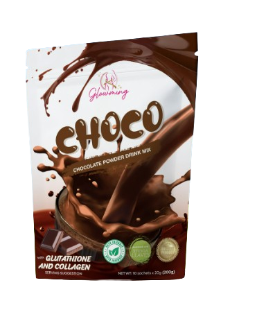 ダイエットドリンク 4 packs Choco Blast chocolate drink mix Cris Cosmetics Glowming Choco Blast Detox Drink 10 sachets