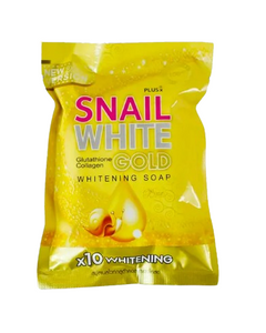 Snail White Glutathione Collagen Gold Whitening Soap 80g