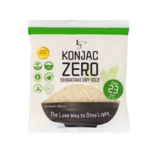 Luxe Slim Konjac Zero Shirataki Dry Rice 80g