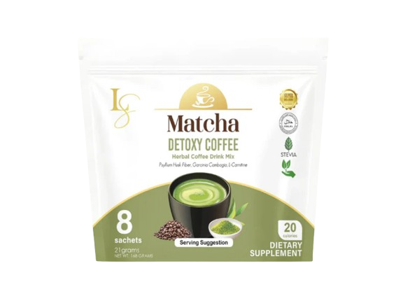 Luxe Slim Matcha Detoxy Coffee 8 sachets