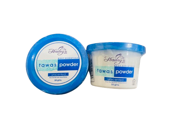 Hailey's Tawas Powder Unscented 50g