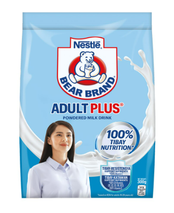 Bear Brand Adult Plus Milk Powder 300g