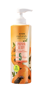 Avon Naturals Papaya & Soy Hand & Body Lotion 720ml