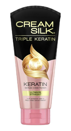 Cream Silk Triple Keratin Rescue Conditioner Ultimate Straight 340ML