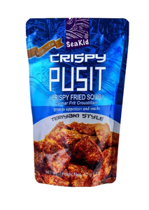 Seakid Crispy Regular Pusit in Pouch 40g