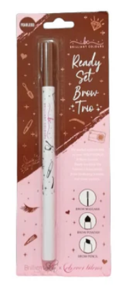 Brilliant Essentials Brow Trio Fearless 10g