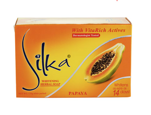 Silka Whitening Papaya Soap 135g