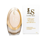 Load image into Gallery viewer, Luxe Skin Serum Foundation Tinted sunscreen with SPF50+++ 45ML
