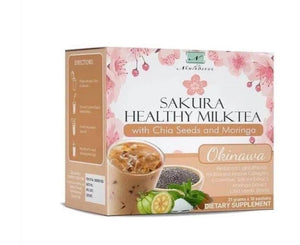Namiroseus Sakura Okinawa Milktea (21 g x 10 sachets)