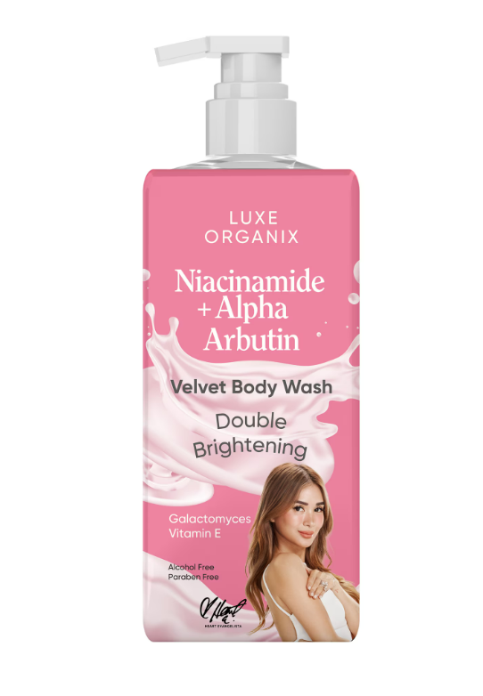 Luxe Organix Niacinamide + Alpha Arbutin + Vitamin E Shower Cream 400ml