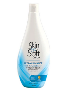 Avon Skin So Soft Ultra Radiance with 4x Glutathione Hand and Body Lotion