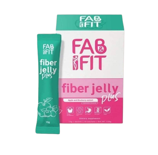 FAB & FIT - Fiber Jelly Plus Apple and Blueberry Extract