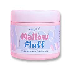 Dear Face Mallow Fluff Bleaching Scrub Mask 50g