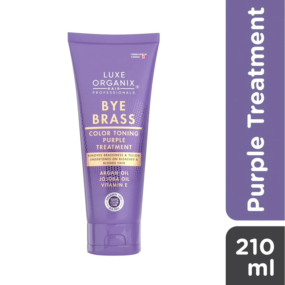 Luxe Organix Bye Brass Purple Conditioner 210 ml