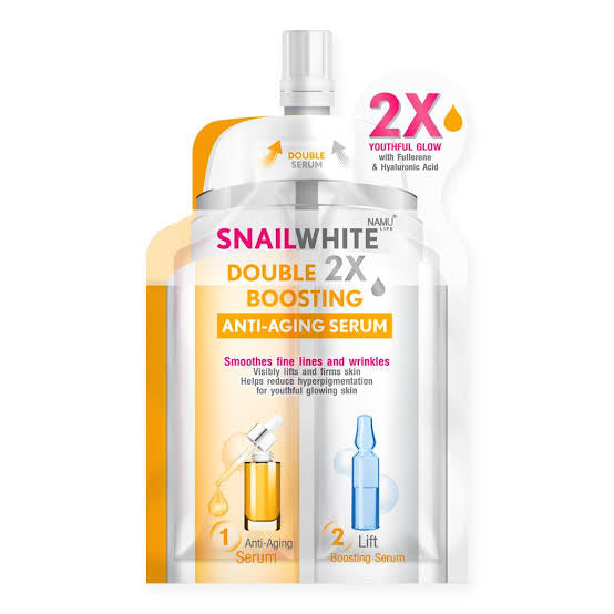 Snailwhite Double boosting Anti-ageing Serum 4 ml+ 4 ml