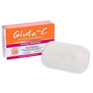 GLUTA C Face and Body Soap with Dual Antioxidant Defense 120g