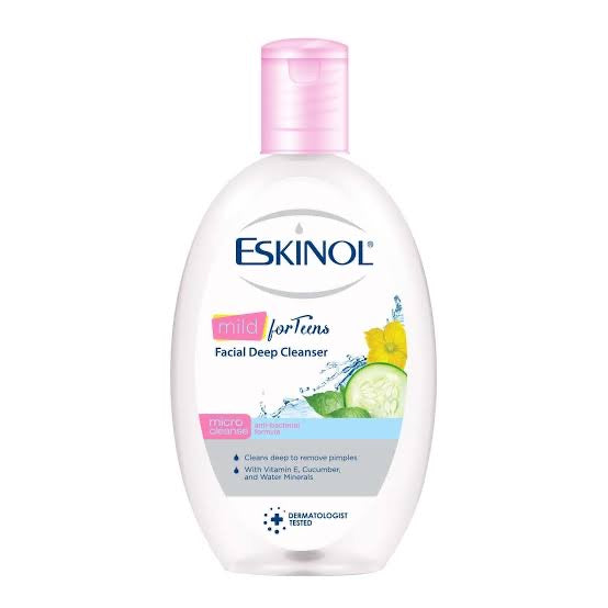 Eskinol Facial Cleanser Mild for Teens 225 mL