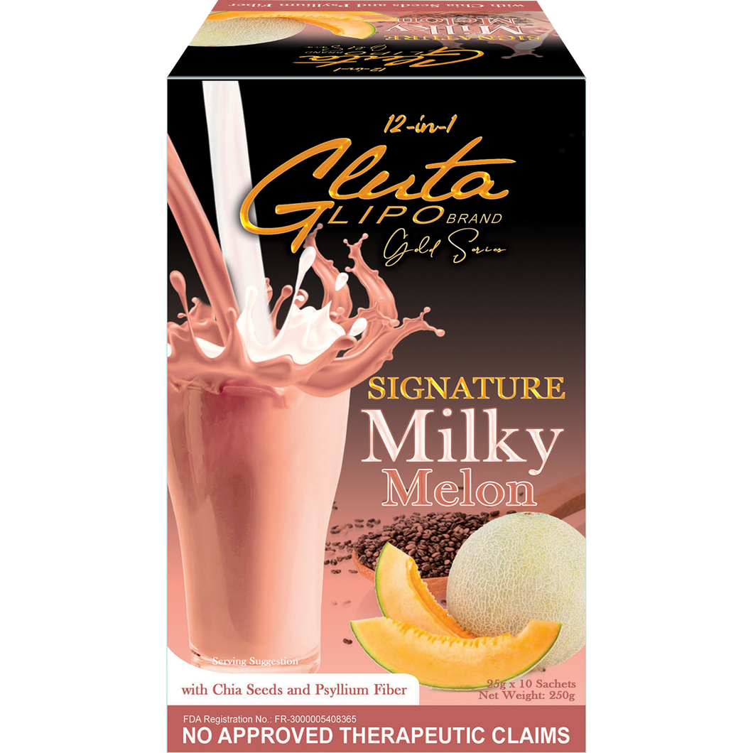 Gluta Lipo Gold Series Milky Melon Juice Slimming Drink