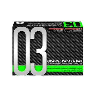 Frontrow 03 Orange Papaya Bar Extreme Whitening and Skin Clarifying System